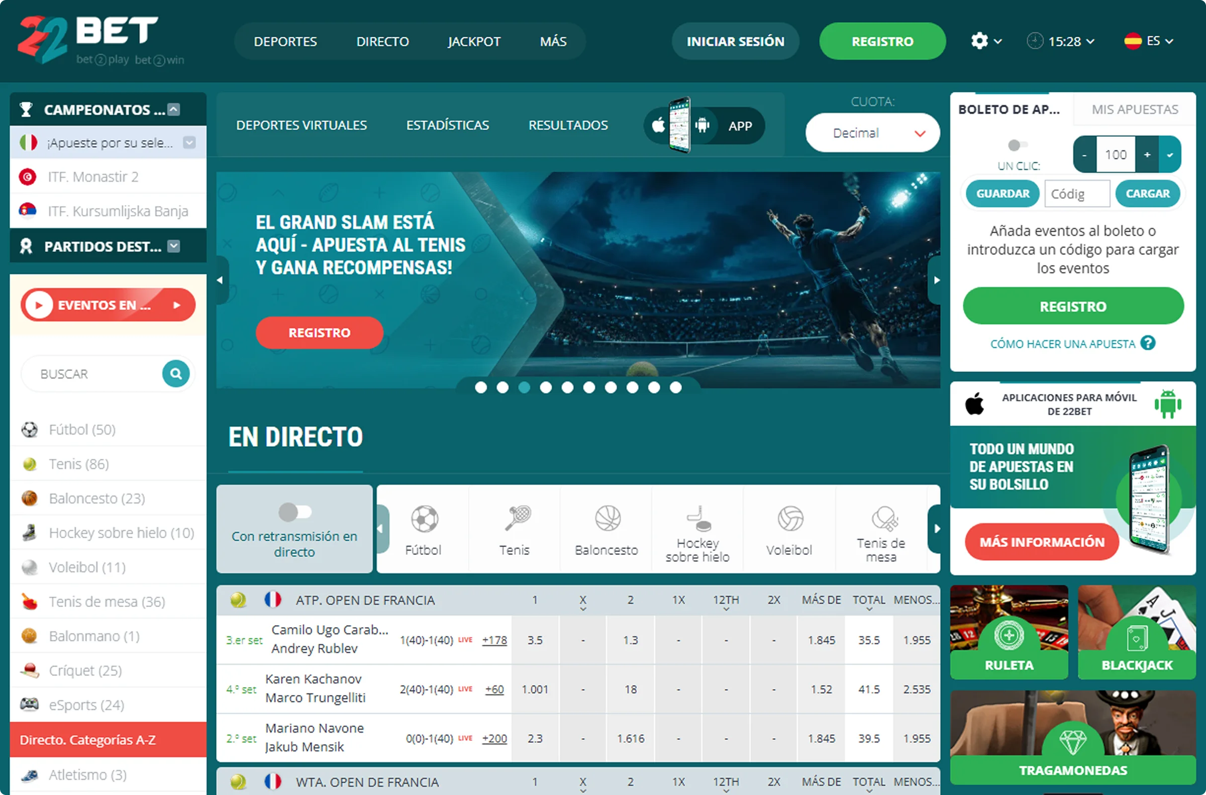 22Bet Apuestas Con Cuotas Altas 22Bet Apuestas Con Cuotas Altas